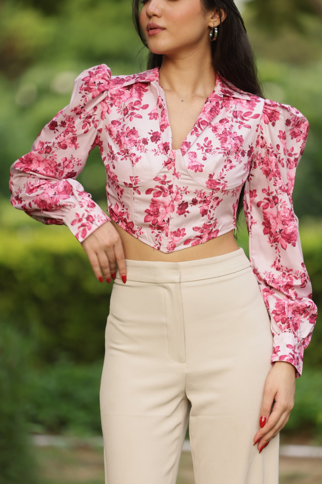 Radhika corset shirt